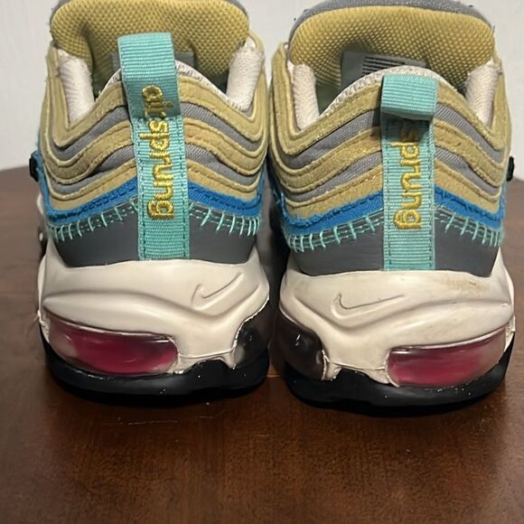 🔥 NIKE Air Max 97 “AIR SPRUNG” GS  Special Edition Running Shoes - Sz 7Y - EUC - Picture 10 of 14